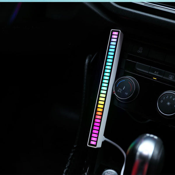 RGB Voice-activated Music Rhythm Pickup Light